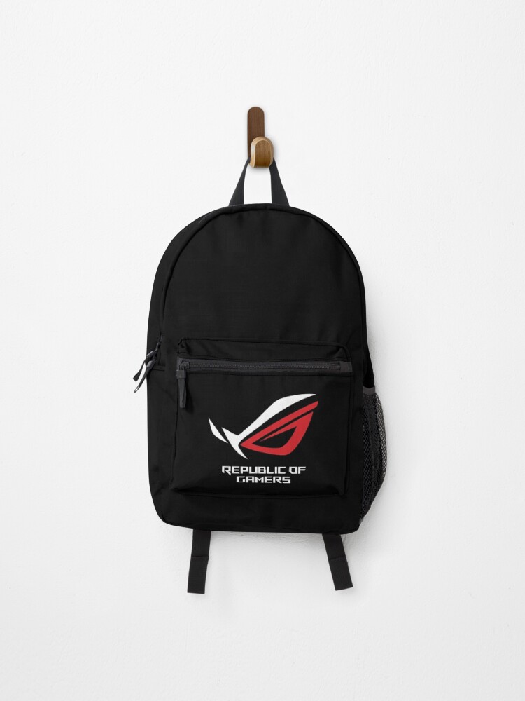 Thumbnail 1 of 3, Backpack, Enjoy ROG Gaming Logo Sticker Merchandise designed and sold by gregaulding.
