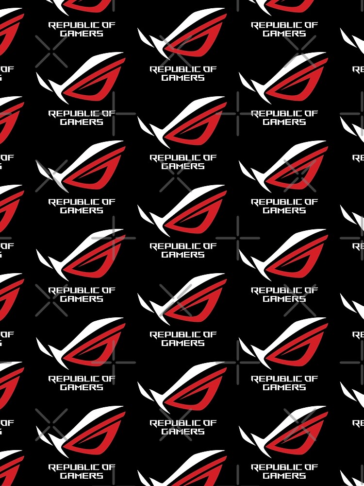 Thumbnail 3 of 3, Scarf, Enjoy ROG Gaming Logo Sticker Merchandise designed and sold by gregaulding.