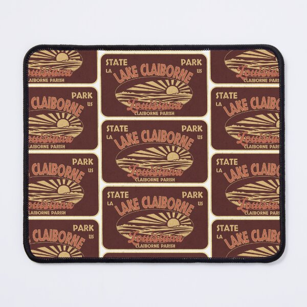 Item preview, Lake Claiborne State Park, Claiborne Parish, Louisiana, badge design designed and sold by Wanderful-roads.