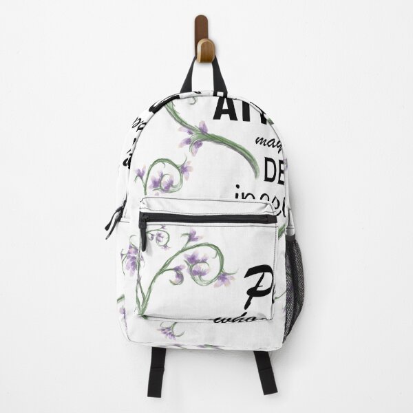 Item preview, ttention & Insecurities Dark Floral Typography designed and sold by Factorium.