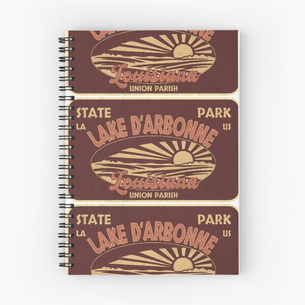 Item preview, Lake D'Arbonne State Park, Union Parish, Louisiana, badge design designed and sold by Wanderful-roads.