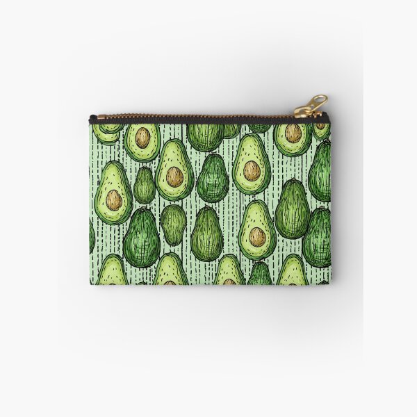 Item preview, Fresh Green Avocado Halves Cute Crayon Pattern designed and sold by VectorForge.