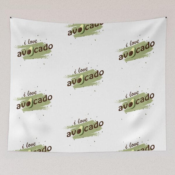 Item preview, I love Avocado - I Love Guac - I Love Guacamole - Cute Avocado Vegan  designed and sold by Adriancryp.