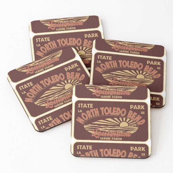 Item preview, North Toledo Bend State Park, Sabine Parish, Louisiana, badge design designed and sold by Wanderful-roads.