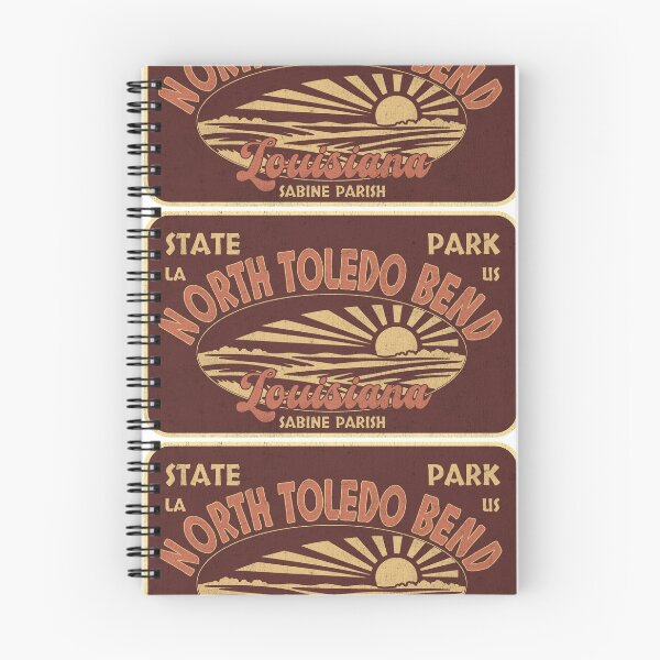 Item preview, North Toledo Bend State Park, Sabine Parish, Louisiana, badge design designed and sold by Wanderful-roads.