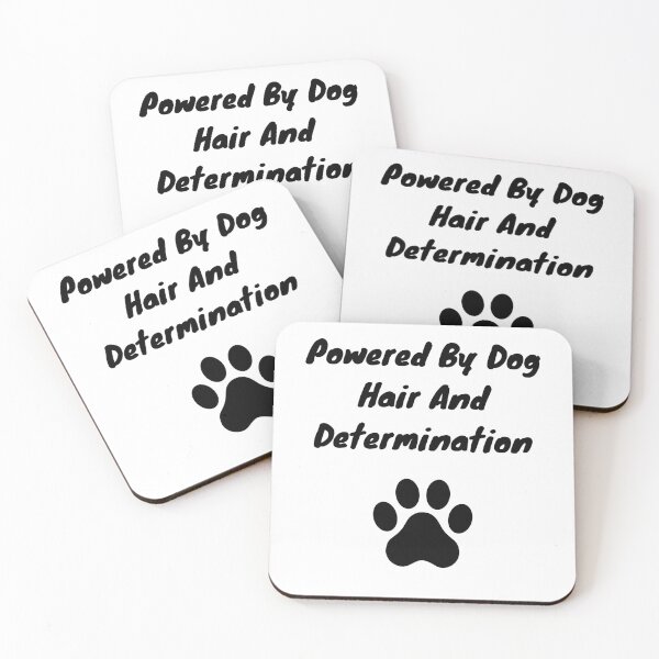 Item preview, Powered By Dog Hair And Determination - Funny Groomer designed and sold by GroomerGoods.