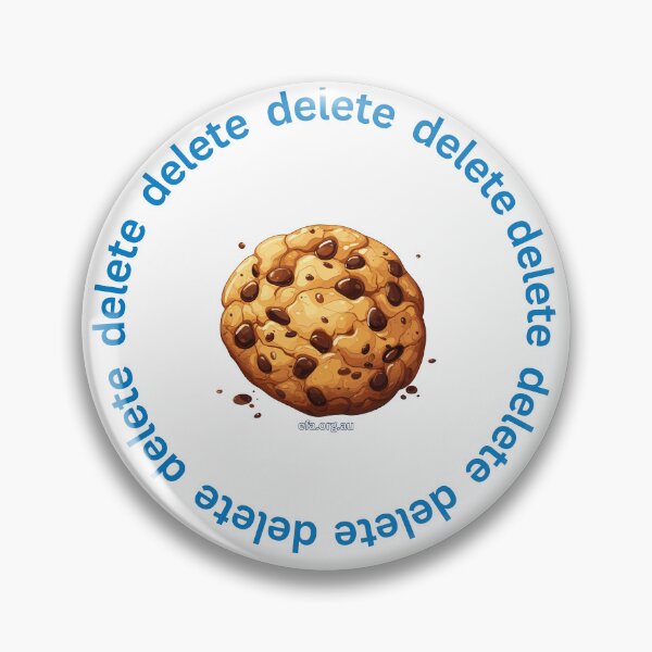Item preview, Delete Cookies designed and sold by Electronic Frontiers Australia.