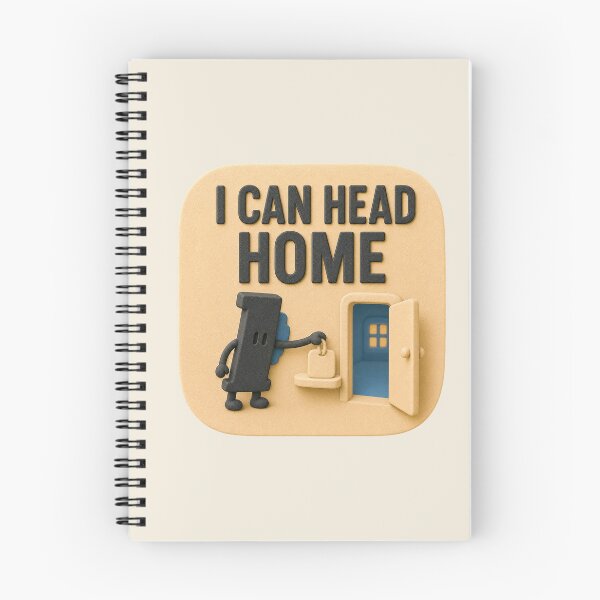 Item preview, I Can Head Home | Leave Without Guilt Character Art					 designed and sold by Unhurried Turn Studio.