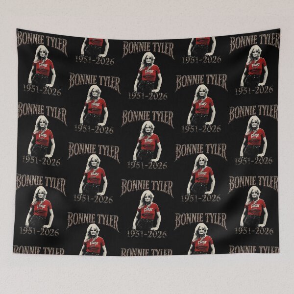 Item preview, Bonnie Tyler, ícono del rock (1951-2026) designed and sold by Vanthuandesign.