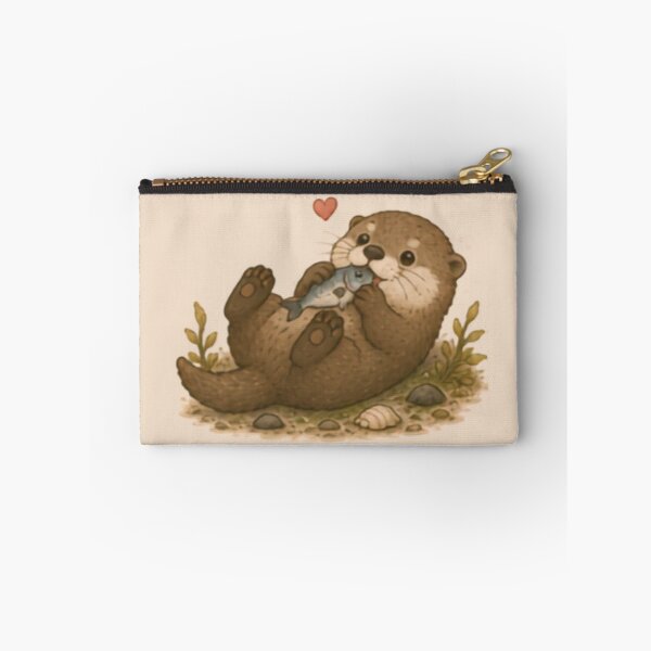 Item preview, Fishy Feast Otter designed and sold by MellowMunchkins.