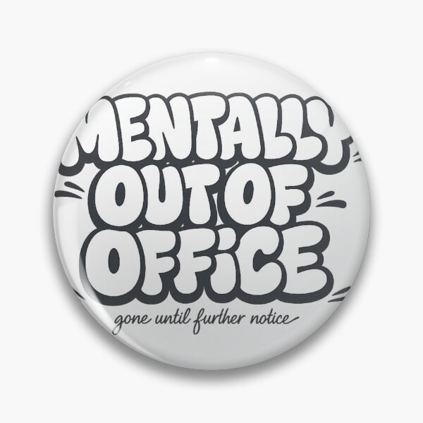 Item preview, Mentally Out Of Office Sweatshirt, For People Who Ghost Meetings designed and sold by PhylonBoxx.