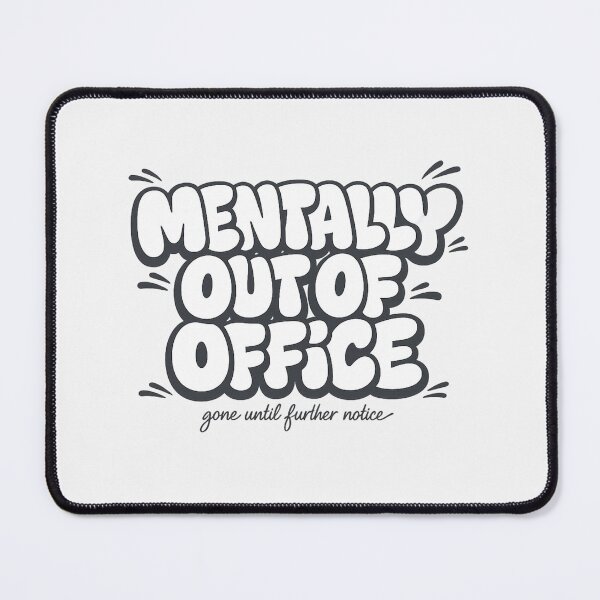 Item preview, Mentally Out Of Office Sweatshirt, For People Who Ghost Meetings designed and sold by PhylonBoxx.