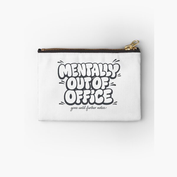 Item preview, Mentally Out Of Office Sweatshirt, For People Who Ghost Meetings designed and sold by PhylonBoxx.