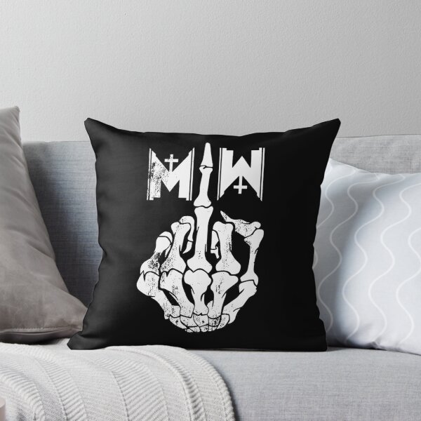 Item preview, Distressed Skeleton Hand Gesture Monochromatic designed and sold by dawangwu.