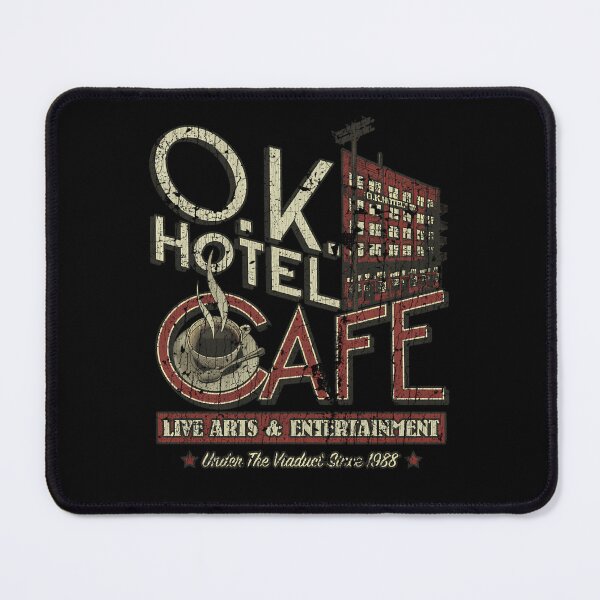 Item preview, Steaming Coffee Cup Distressed Brick Hotel Poster designed and sold by dawangwu.