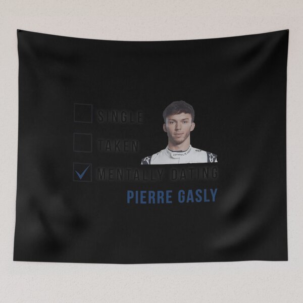 Item preview, Mentally Dating Pierre Gasly Check Box Fan designed and sold by Matastuffmerch.