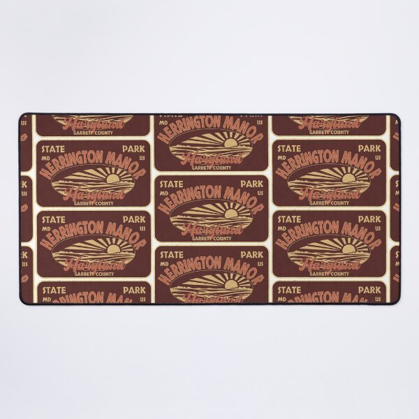 Item preview, Herrington Manor State Park, Garrett County, Maryland, badge design designed and sold by Wanderful-roads.