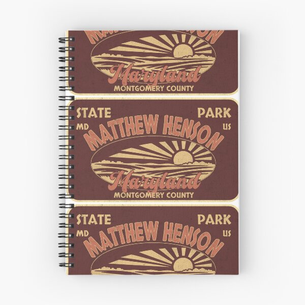 Item preview, Matthew Henson State Park, Montgomery County, Maryland, badge design designed and sold by Wanderful-roads.