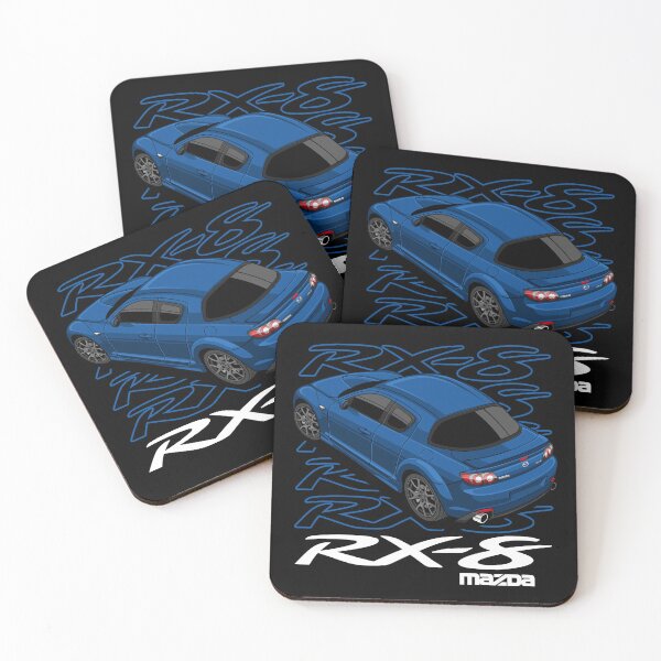 Item preview, Mazda RX8 Series 2 Phantom Blue designed and sold by vektoranda.