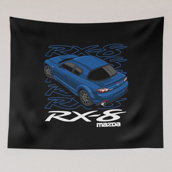 Item preview, Mazda RX8 Series 2 Phantom Blue designed and sold by vektoranda.