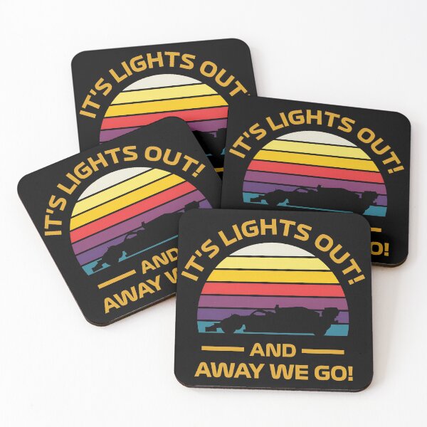 Item preview, Lights Out Away We Go Retro Race Start  designed and sold by Matastuffmerch.