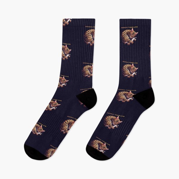 Aperçu de l'œuvre Tigre du Bengale Lite créée et vendue par TeeHee Puns.