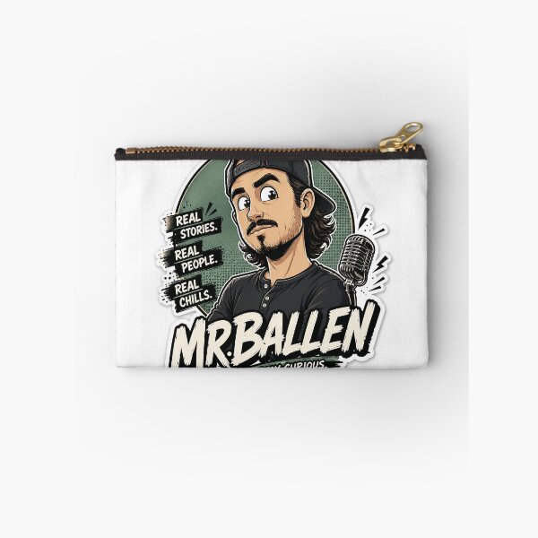Item preview, Mr. Ballen Cartoon Horror Podcast Fan Art designed and sold by Abidel.