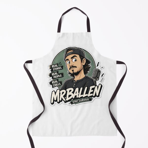 Item preview, Mr. Ballen Cartoon Horror Podcast Fan Art designed and sold by Abidel.