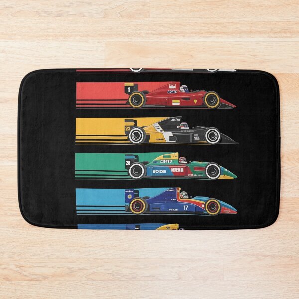 Item preview, Six Classic Open Wheel Racer Icons Vector designed and sold by Matastuffmerch.