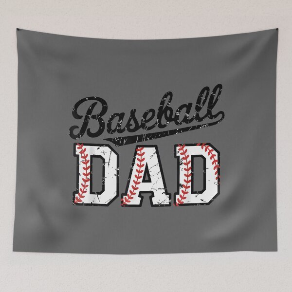 Item preview, Baseball Dad Cool Retro Sports Lettering Baseball Graphic designed and sold by KristineLi.