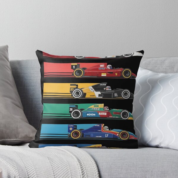 Item preview, Six Classic Open Wheel Racer Icons Vector designed and sold by Matastuffmerch.