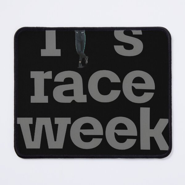 Item preview, Its Race Week Typography Driver designed and sold by Matastuffmerch.