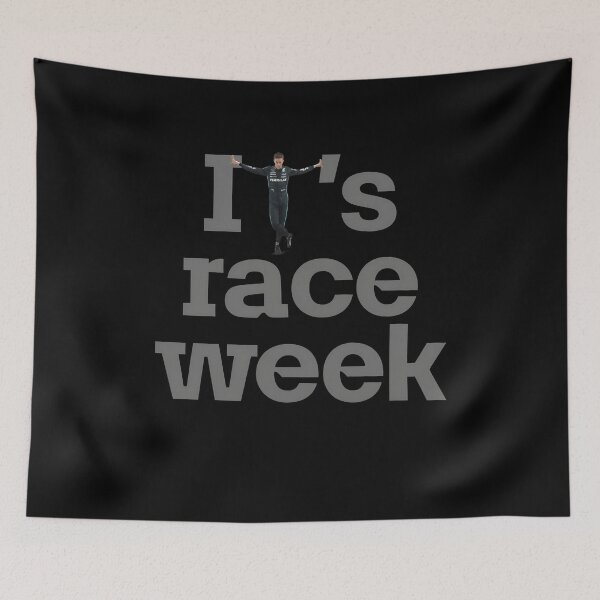 Item preview, Its Race Week Typography Driver  designed and sold by Matastuffmerch.