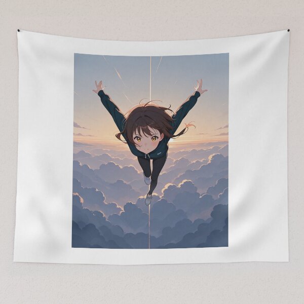 Item preview, Manga - Aerial Character, Feeling of Freedom and Lightness designed and sold by AnimeShin.