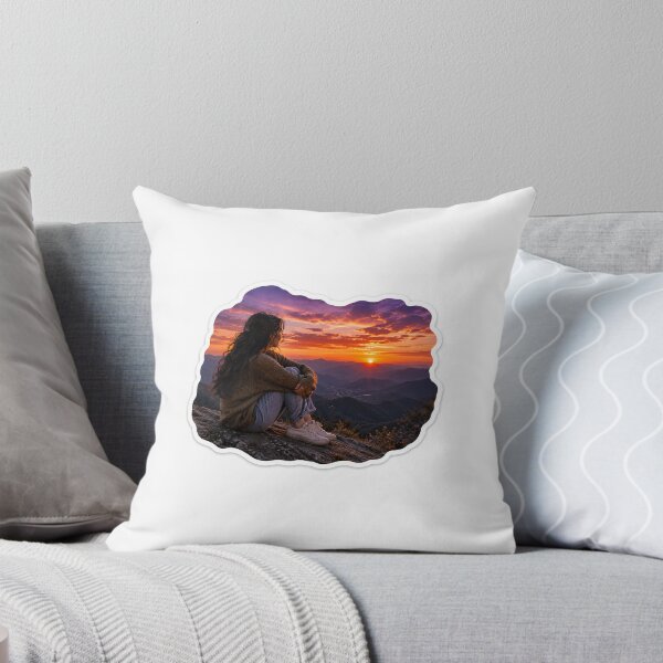 Item preview, Sitting on mountain when Sun set  designed and sold by GiriBasu45.