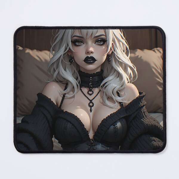 Item preview, Hot Halloween Anime Goth Girl Waifu 333 designed and sold by Your New Fixation.