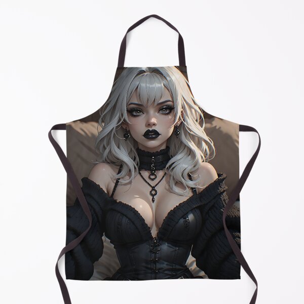 Item preview, Hot Halloween Anime Goth Girl Waifu 333 designed and sold by Your New Fixation.