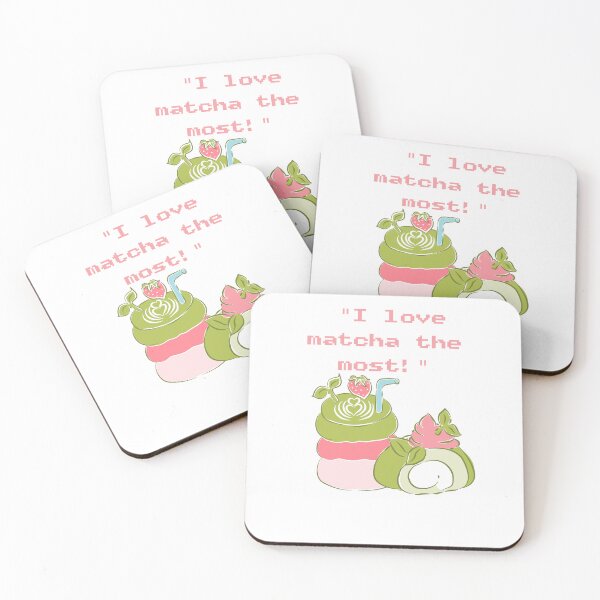 Item preview, I Love Matcha The Most Cute Dessert Swiss Roll & Green Tea designed and sold by Pe.peach.
