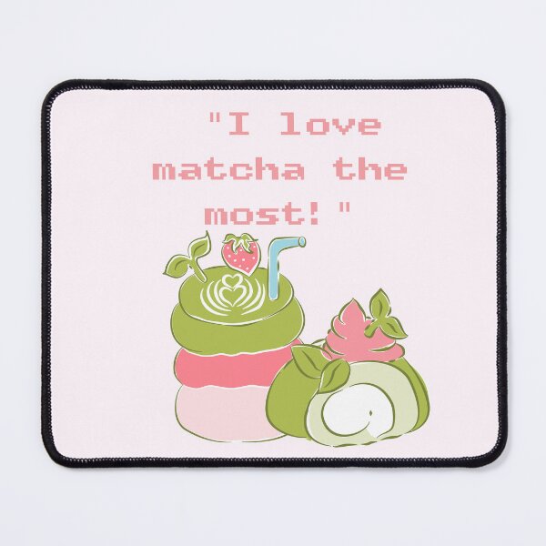 Item preview, I Love Matcha The Most Cute Dessert Swiss Roll & Green Tea designed and sold by Pe.peach.