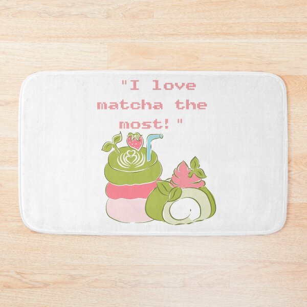 Item preview, I Love Matcha The Most Cute Dessert Swiss Roll & Green Tea designed and sold by Pe.peach.