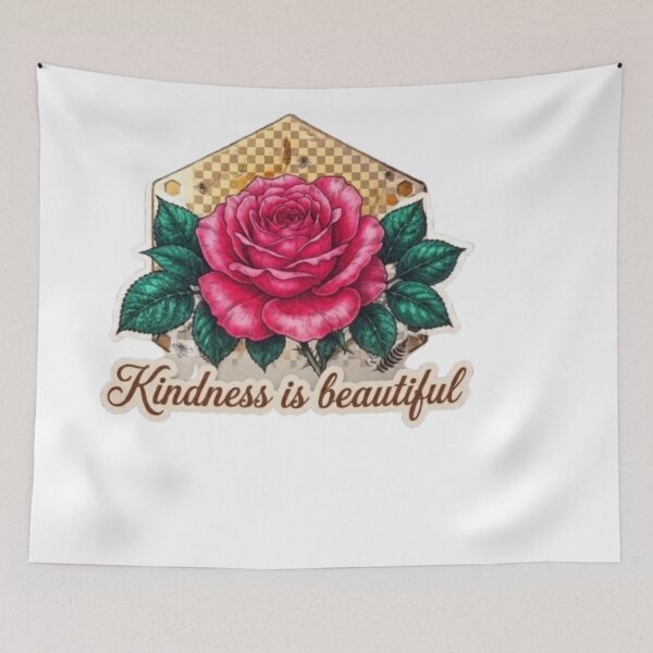 Item preview, Kindness is beautiful  designed and sold by Red Canvas.