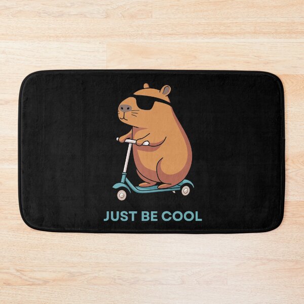 Item preview, Just Be Cool | Funny Scooter Gift For Capybara Lover designed and sold by BrokenLabel.