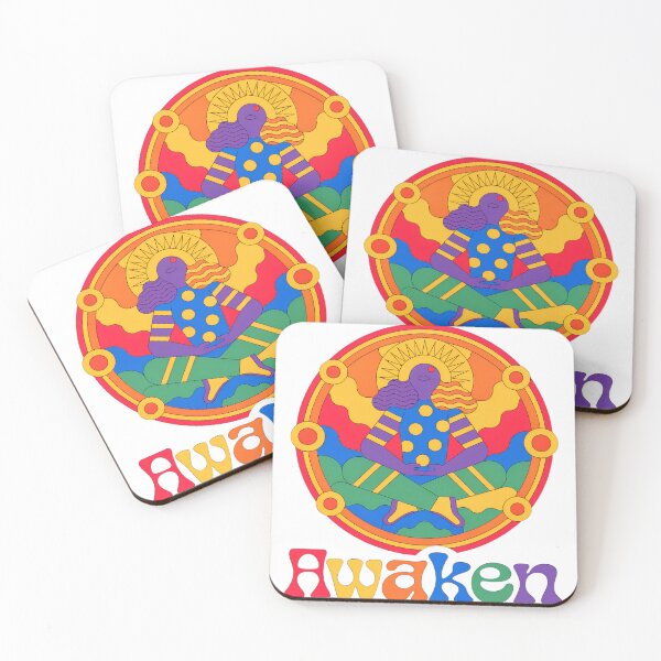 Item preview, Retro Chakra Meditation Badge | Vibrant Aura Spiritual Yoga  designed and sold by Innersoul studio.
