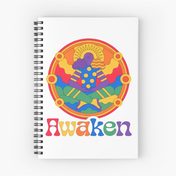 Item preview, Retro Chakra Meditation Badge | Vibrant Aura Spiritual Yoga  designed and sold by Innersoul studio.