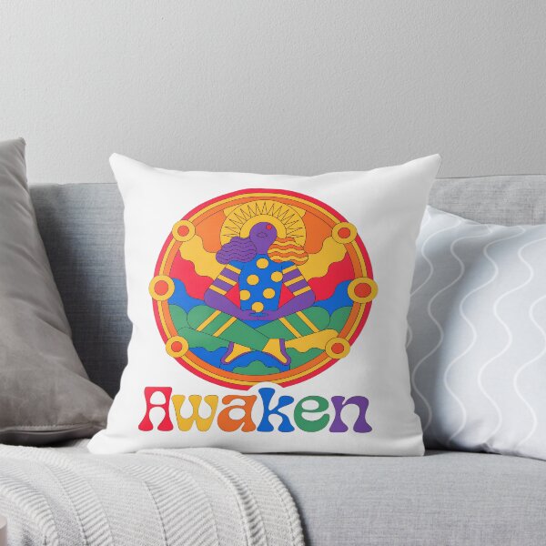 Item preview, Retro Chakra Meditation Badge | Vibrant Aura Spiritual Yoga  designed and sold by Innersoul studio.