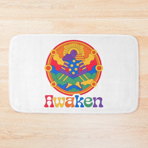 Item preview, Retro Chakra Meditation Badge | Vibrant Aura Spiritual Yoga  designed and sold by Innersoul studio.