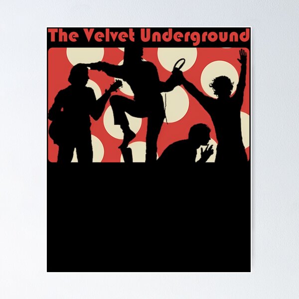 Item preview, Miembros de Velvet Underground Polka Dot Silhouette designed and sold by oldboyshop.