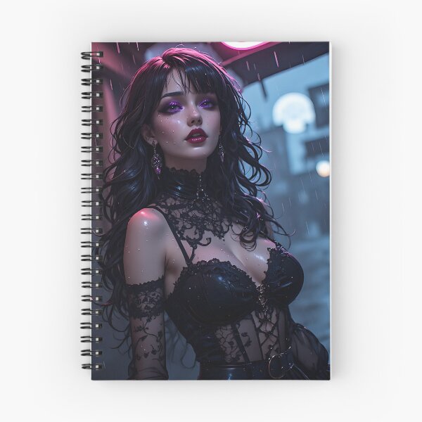 Item preview, Hot Halloween Anime Goth Girl Waifu 334 designed and sold by Your New Fixation.
