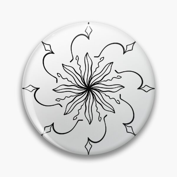 Item preview, Pointed Mandala designed and sold by dapiyupi.