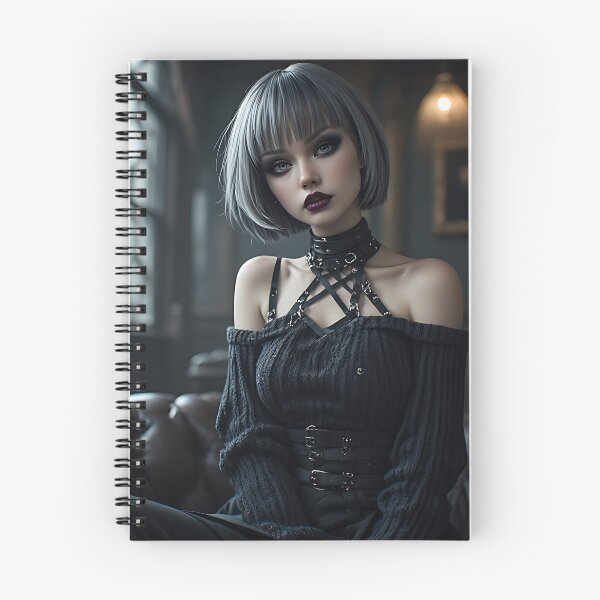 Item preview, Hot Halloween Anime Goth Girl Waifu 335 designed and sold by Your New Fixation.